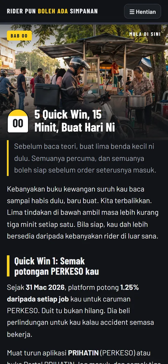 Bab 0 Quick Win